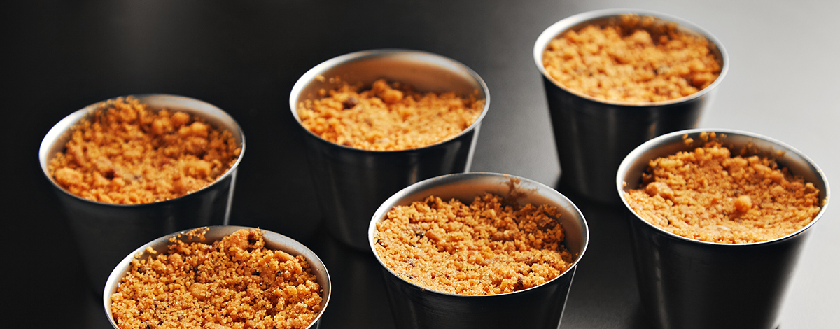 crumble aux pommes huile de coco