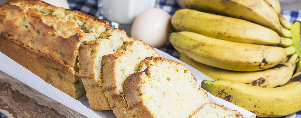 gateau yaourt banane huile de coco