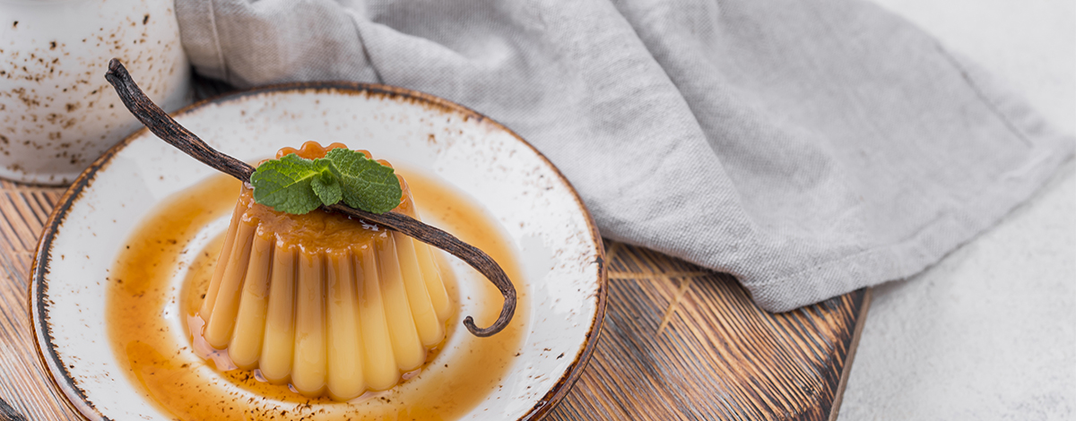 flan fruit a pain vanille sucre de coco