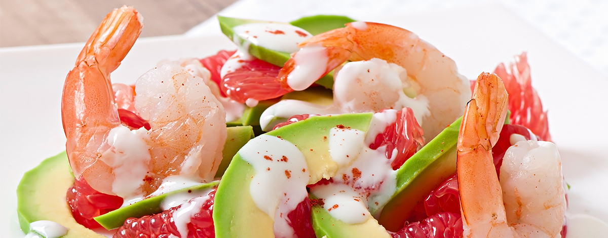 salade pamplemousse avocat