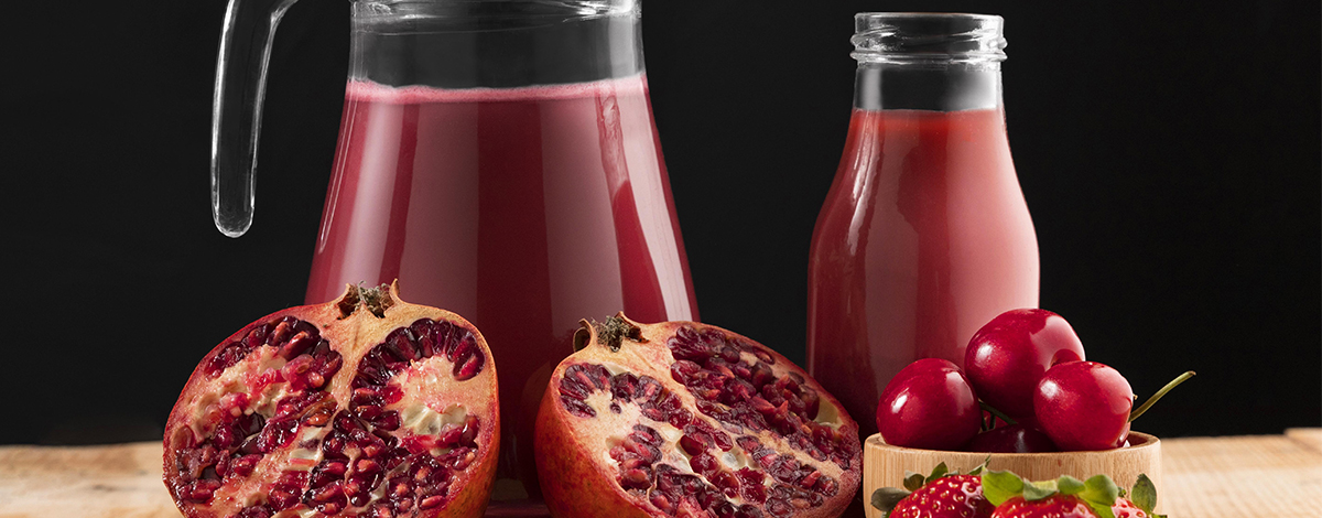smoothie fruits rouges huile de coco